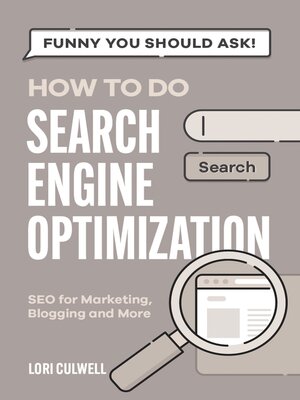 cover image of How to Do Search Engine Optimization
